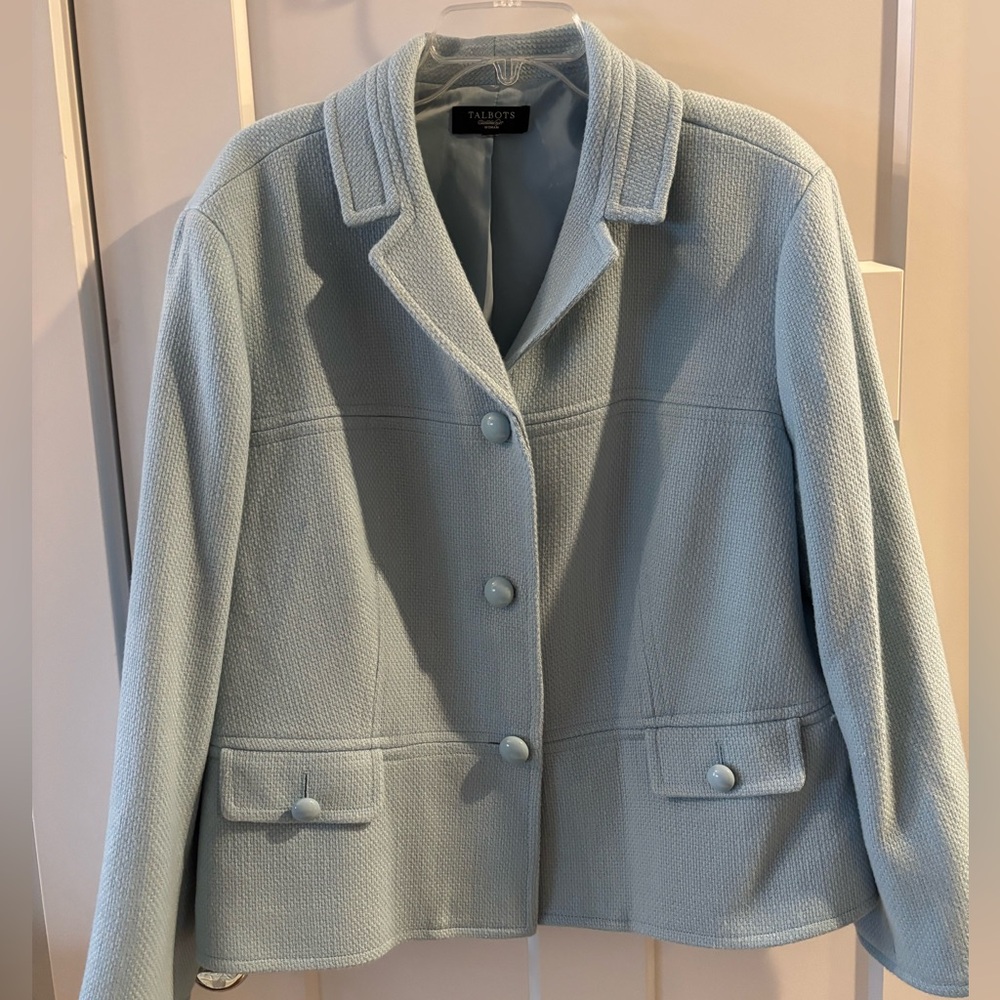 Talbots Light Blue Women's Jacket